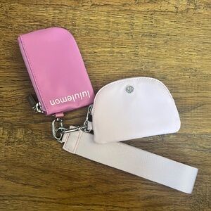 NWOT LULULEMON Dual Pouch Wristlet